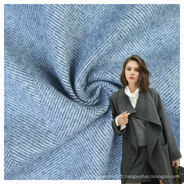 Tissu de tissu en polyester Tobs de vêtements en tricot en twill